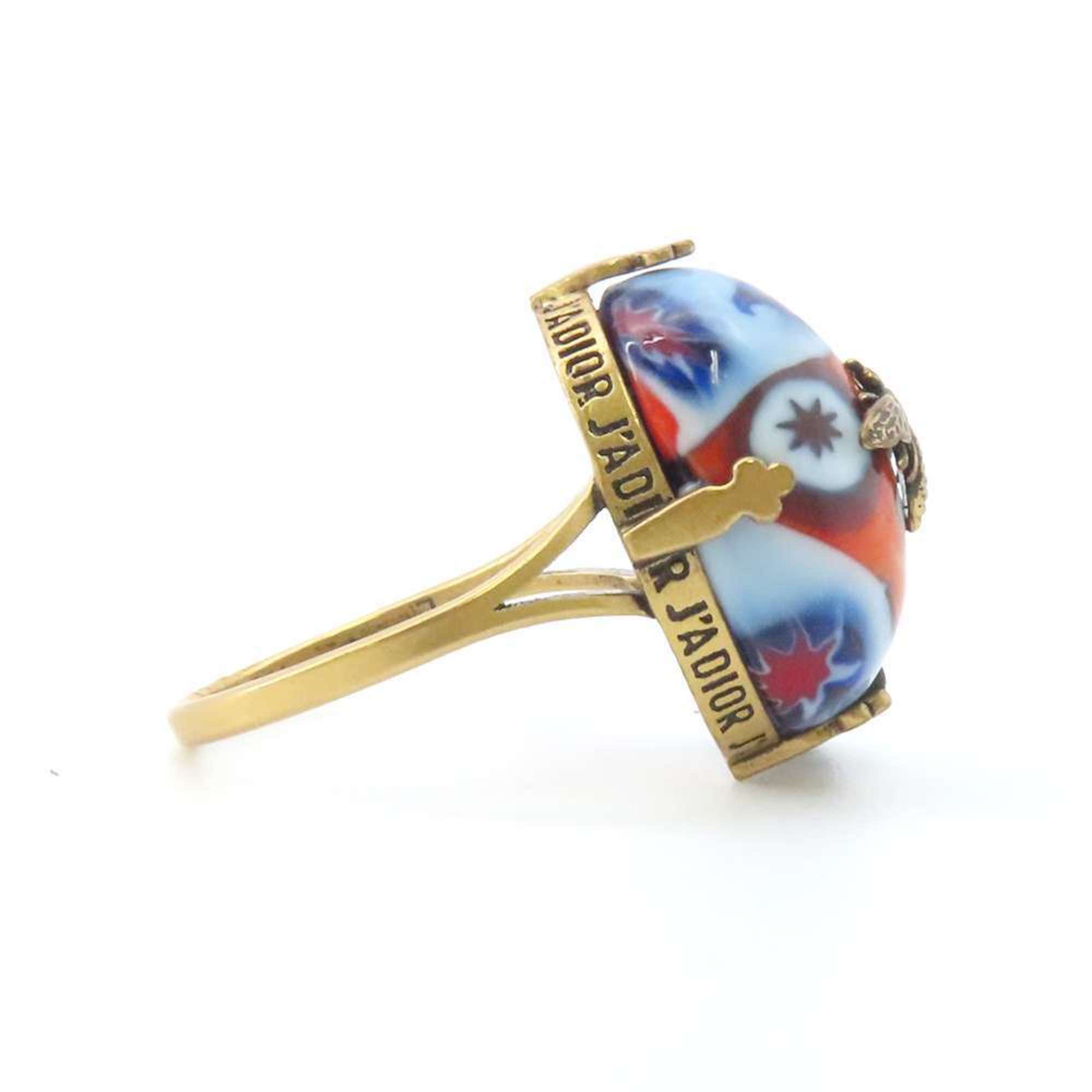 Christian Dior Ring BEE Stone Size L