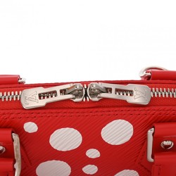 LOUIS VUITTON Louis Vuitton Epi LV x YK Yayoi Kusama Collaboration Alma BB Rouge Blanc M21698 Women's Leather Handbag