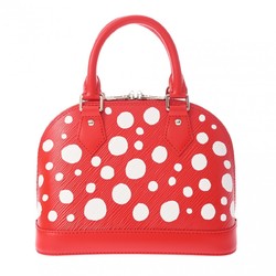 LOUIS VUITTON Louis Vuitton Epi LV x YK Yayoi Kusama Collaboration Alma BB Rouge Blanc M21698 Women's Leather Handbag