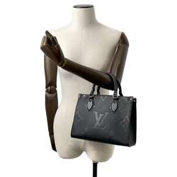 Louis Vuitton Handbag Monogram Empreinte On the Go PM M45653 Black 2way Tote