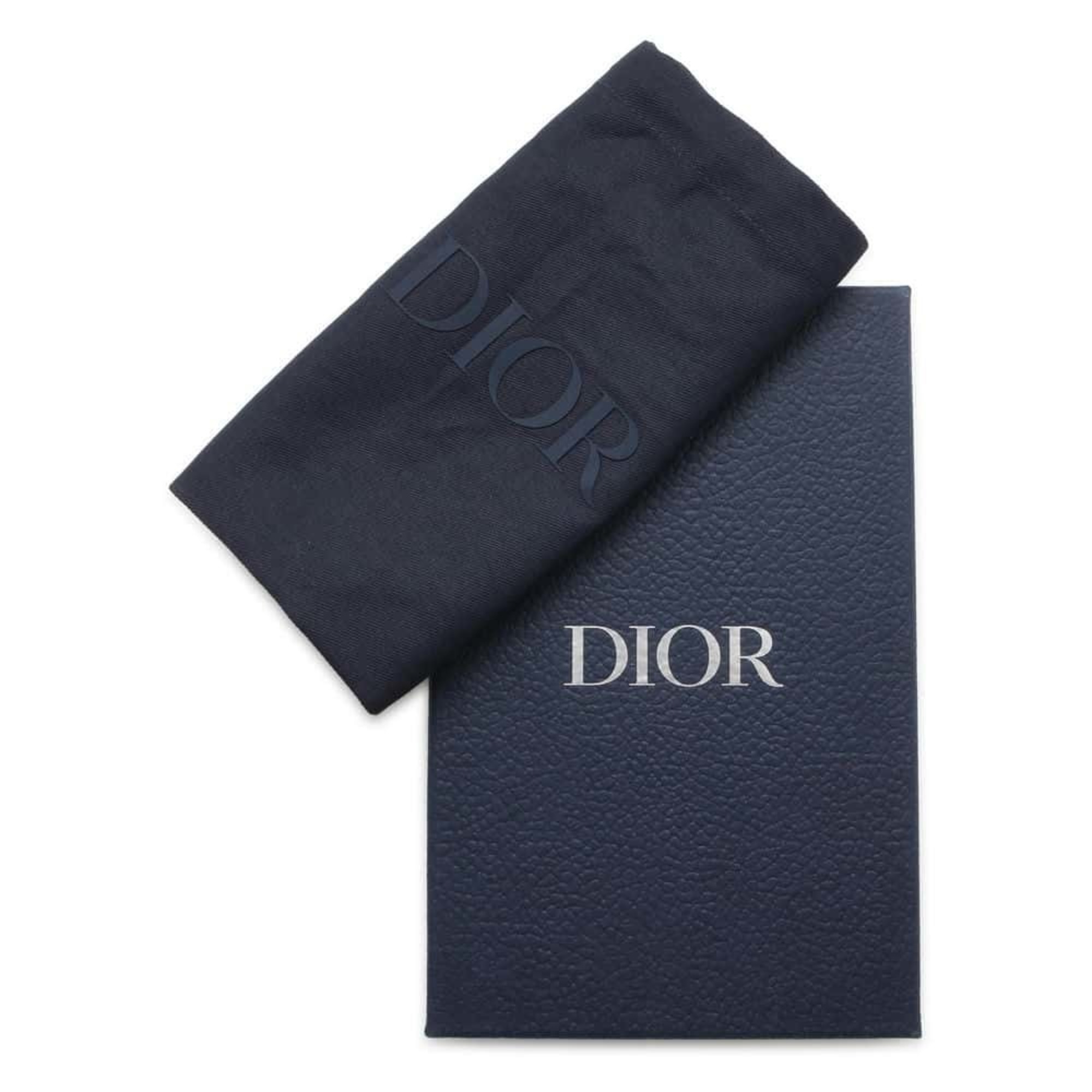 Christian Dior Long Wallet CD Icon Calfskin 2ESBC252CDI_H00N Men's Black