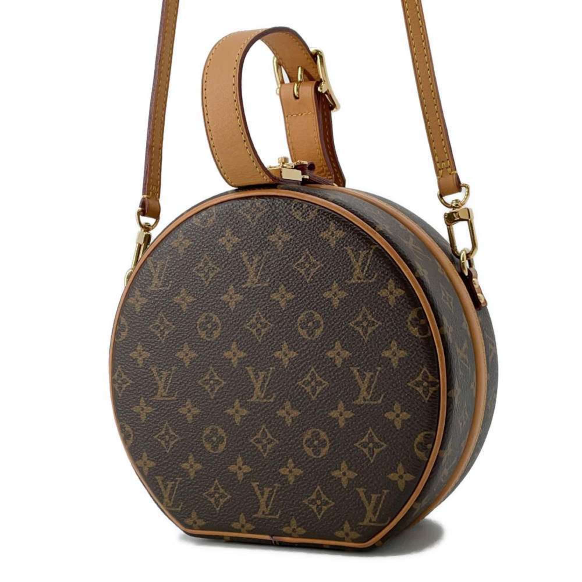 Louis Vuitton Shoulder Bag Monogram Petite Boite Chapeau M43514 2way Handbag