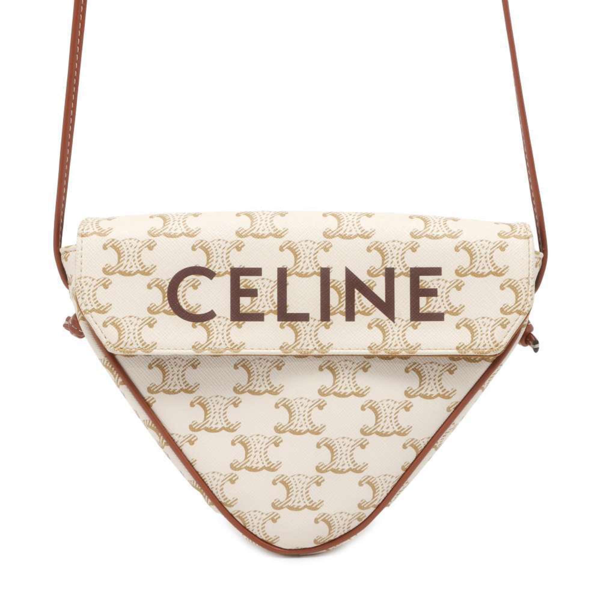 Celine Shoulder Bag Triomphe Triangle 195902 CELINE Pochette