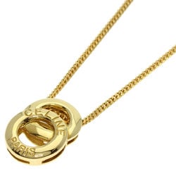 Celine Circle Motif Necklace K18 Yellow Gold Women's CELINE