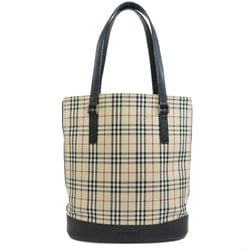 Burberry Nova Check Tote Bag Canvas Women's BURBERRY