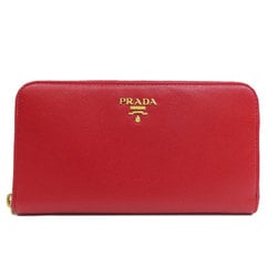 Prada Saffiano Long Wallet Leather Women's PRADA