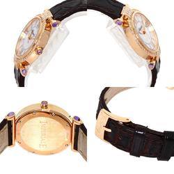 Chopard Imperiale 28mm Diamond Watch, K18 Pink Gold, Leather, Women's