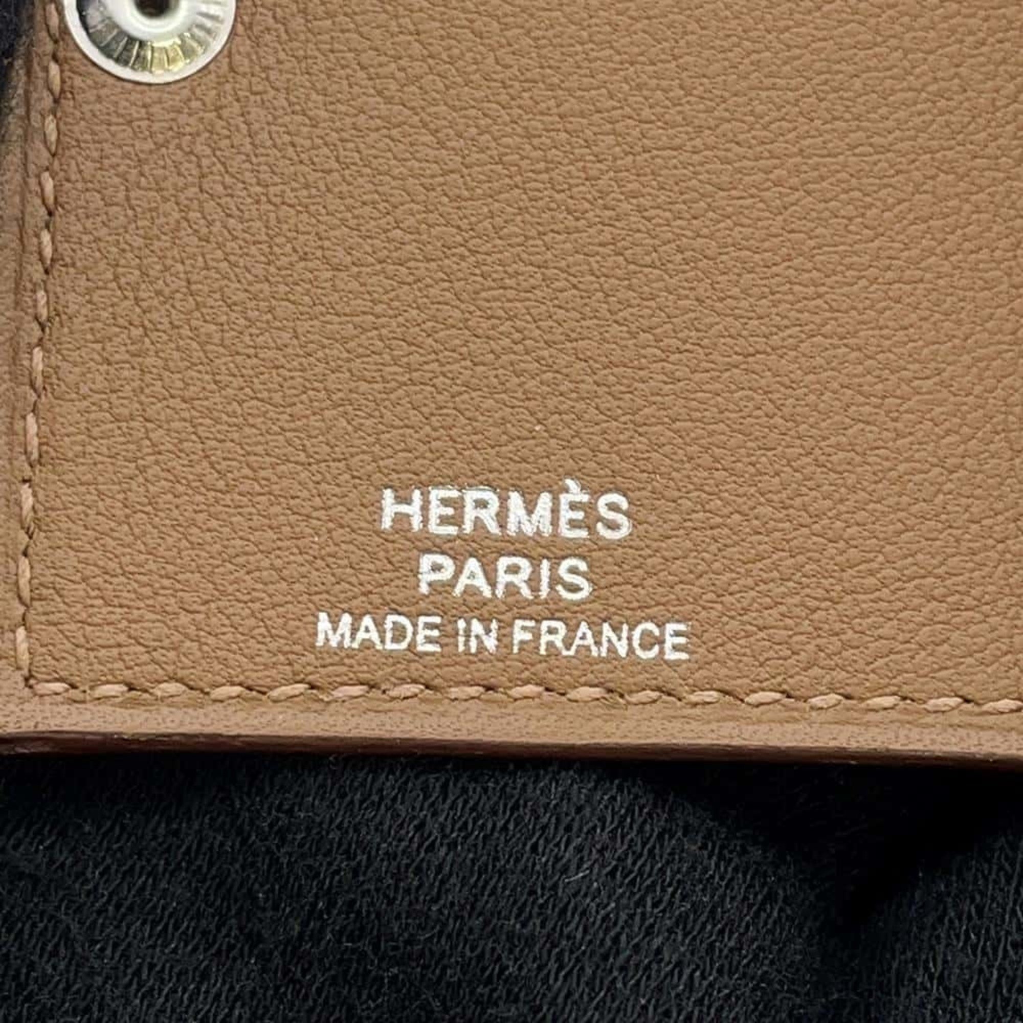 Hermes Bag Charm Ulysse Nano Verso Etoupe Arzan Togo Swift Z Stamp