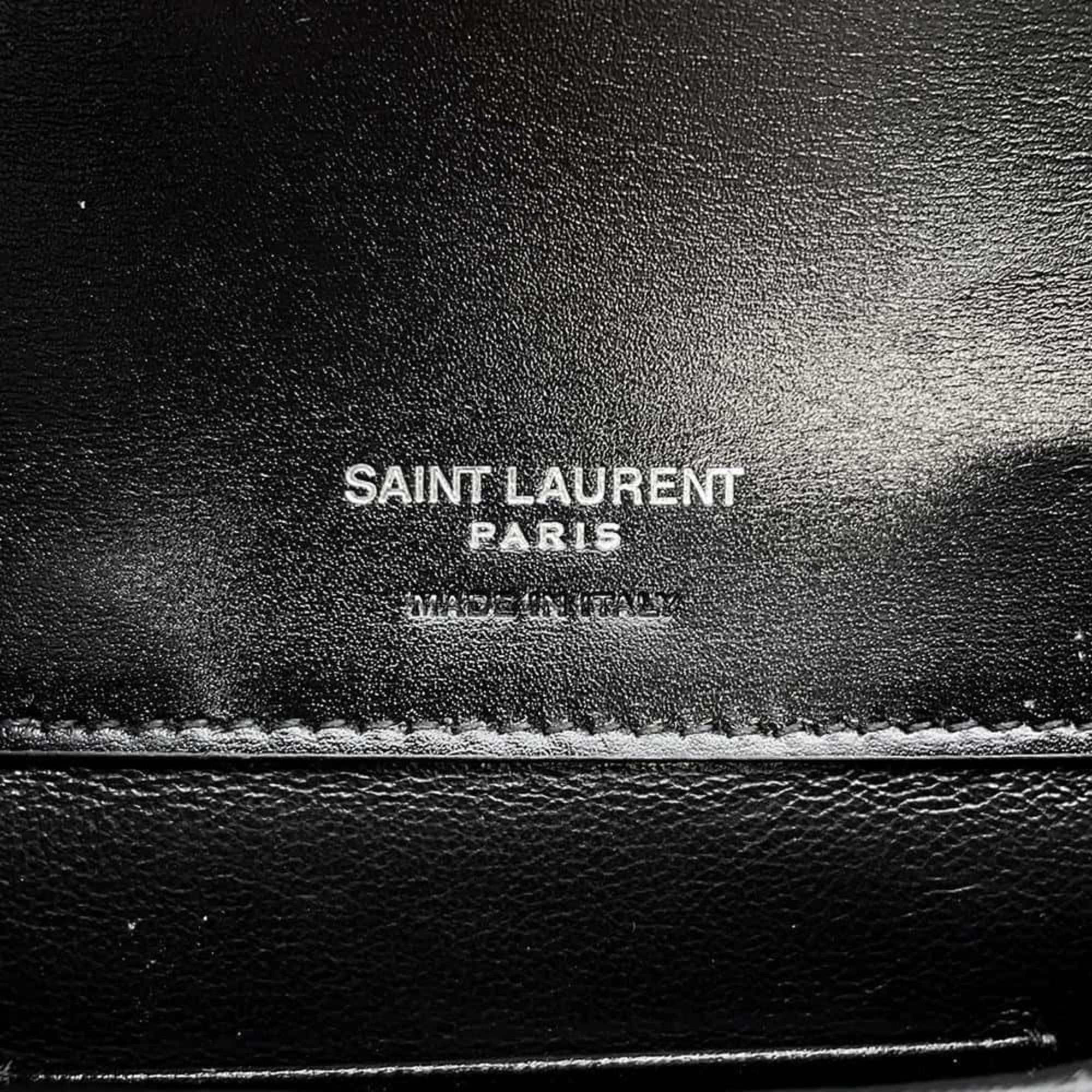 Yves Saint Laurent Saint Laurent shoulder bag Solferino leather 753963 SAINT LAURENT PARIS black