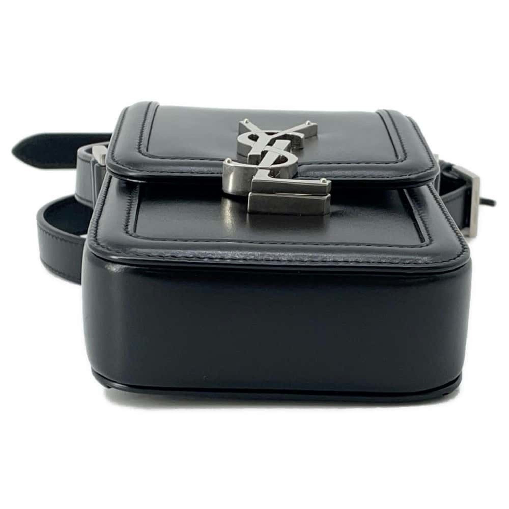 Yves Saint Laurent Saint Laurent shoulder bag Solferino leather 753963 SAINT LAURENT PARIS black