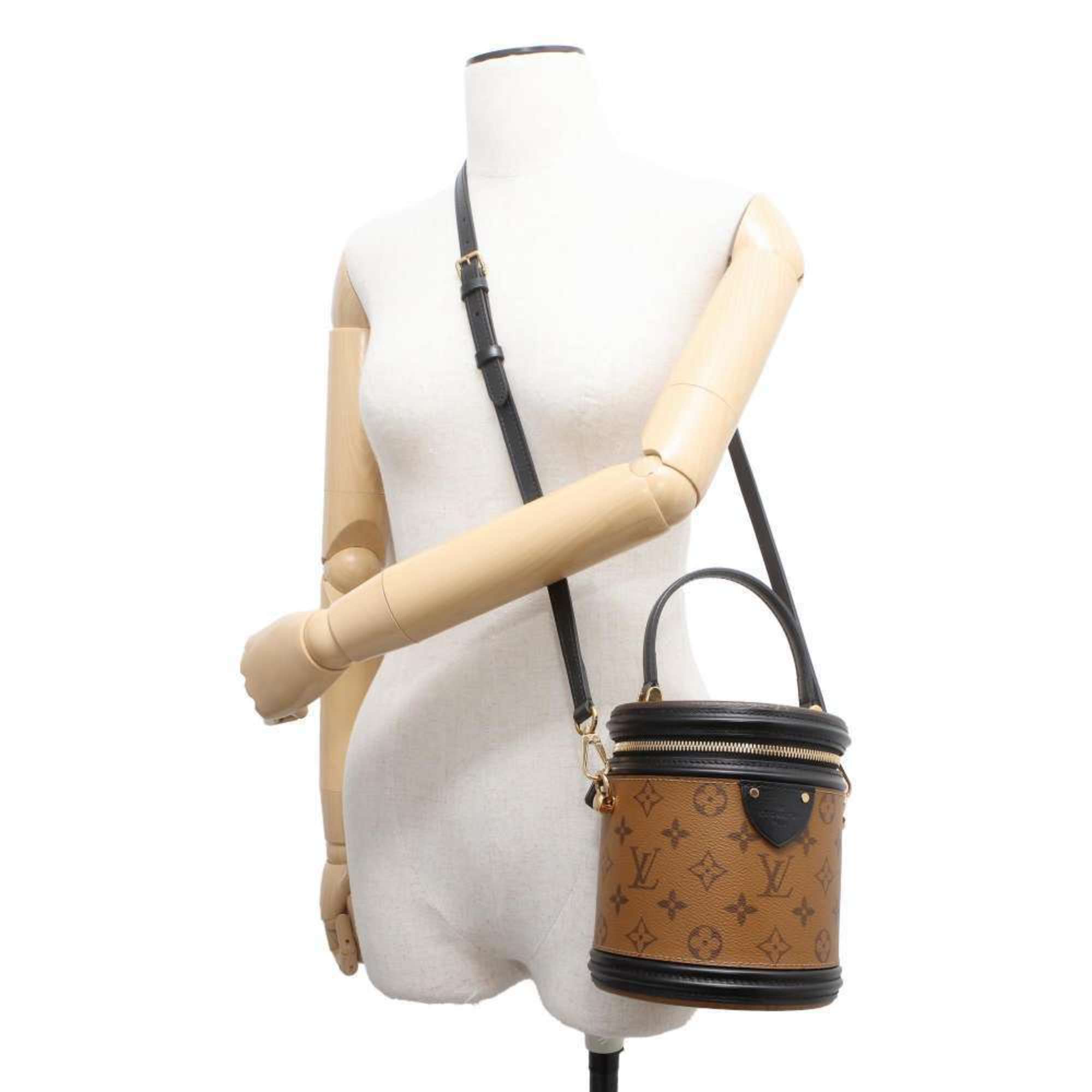 Louis Vuitton Handbag Monogram Reverse Cannes M43986 LOUIS VUITTON Vanity Bag 2way Shoulder