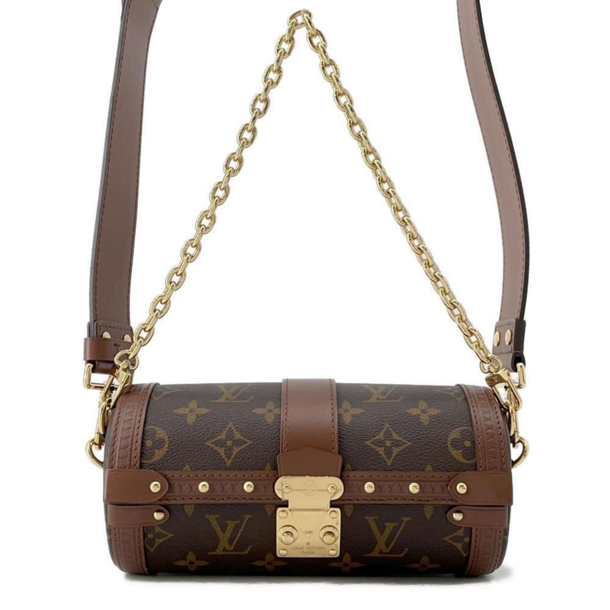 Louis Vuitton Shoulder Bag Monogram Papillon Trunk M57835 LOUIS VUITTON 2way