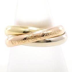 Cartier Trinity Yellow Gold (18K) Band Ring Pink,White,Yellow