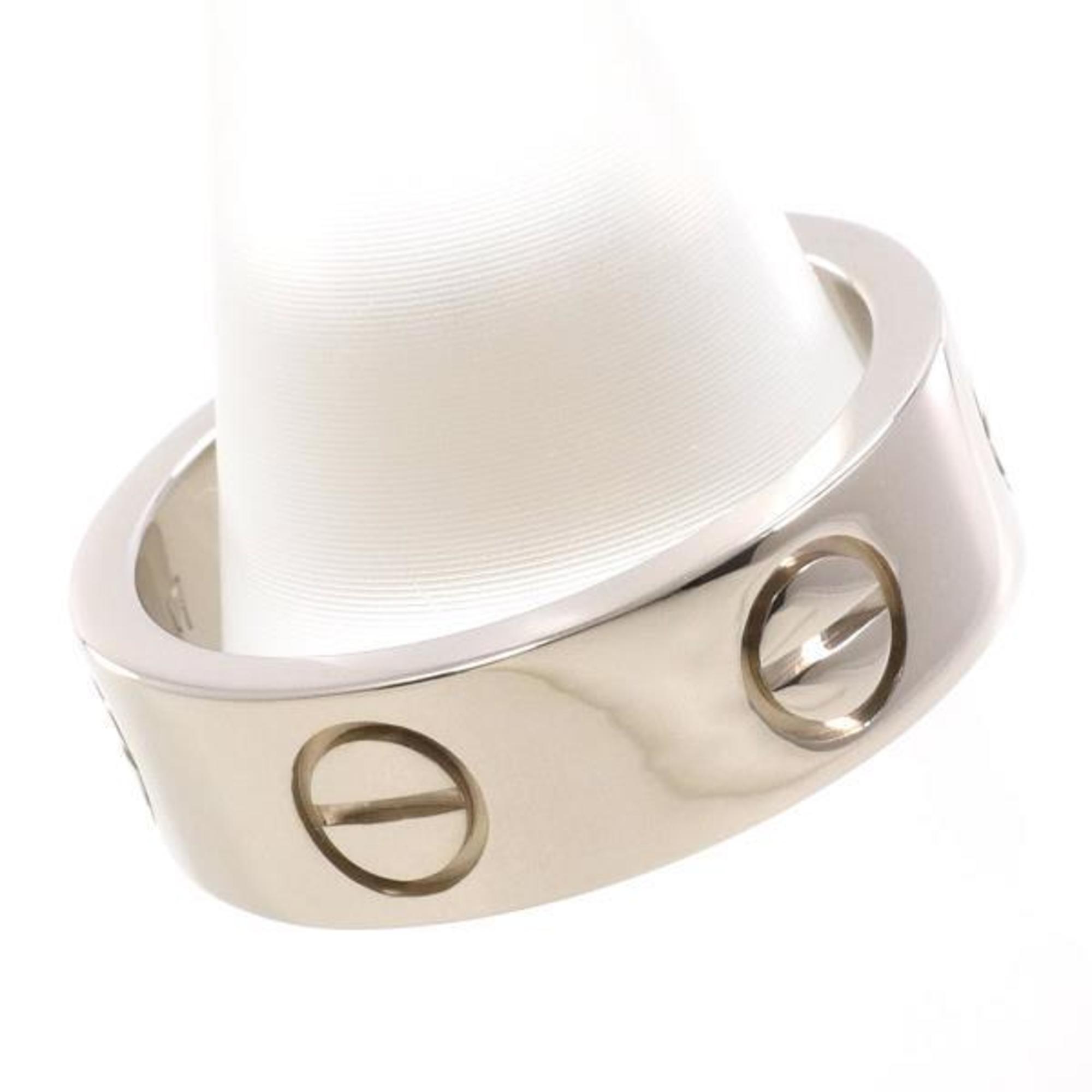 Cartier Love K18WG Ring Total weight approx. 6.7g