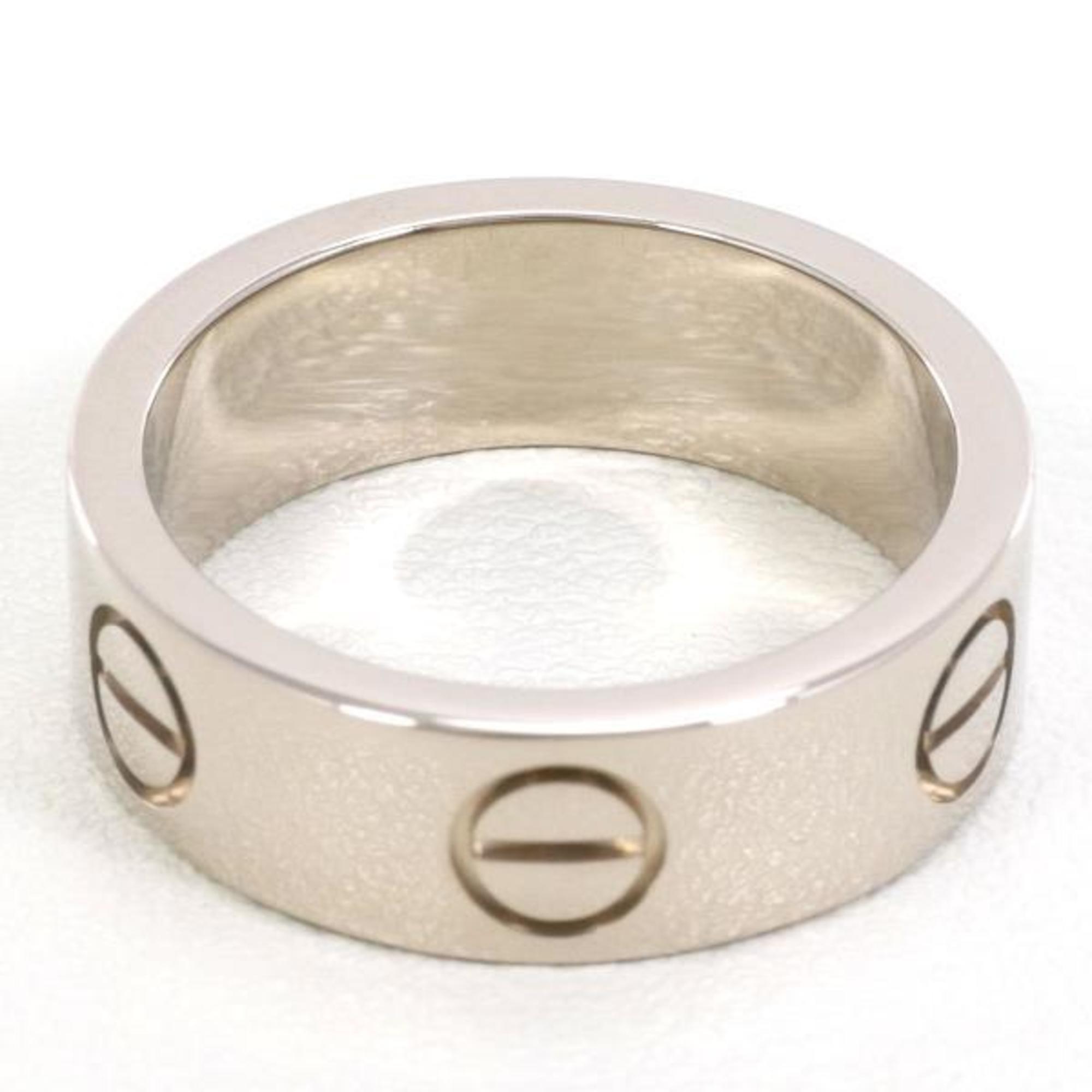 Cartier Love K18WG Ring Total weight approx. 6.7g