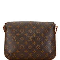 Louis Vuitton Monogram Musette Tango Short Shoulder Bag Handbag M51257 Brown PVC Leather Women's LOUIS VUITTON