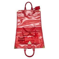 Louis Vuitton Epi Fleurage Garment Bag Red Vinyl Leather Women's LOUIS VUITTON