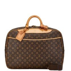 Louis Vuitton Monogram Alize 24H Boston Bag Shoulder M41399 Brown PVC Leather Women's LOUIS VUITTON