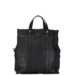 BALLY handbag tote bag black leather ladies