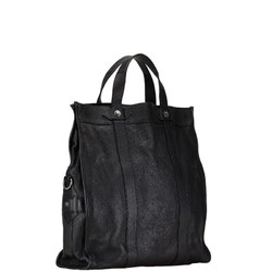 BALLY handbag tote bag black leather ladies