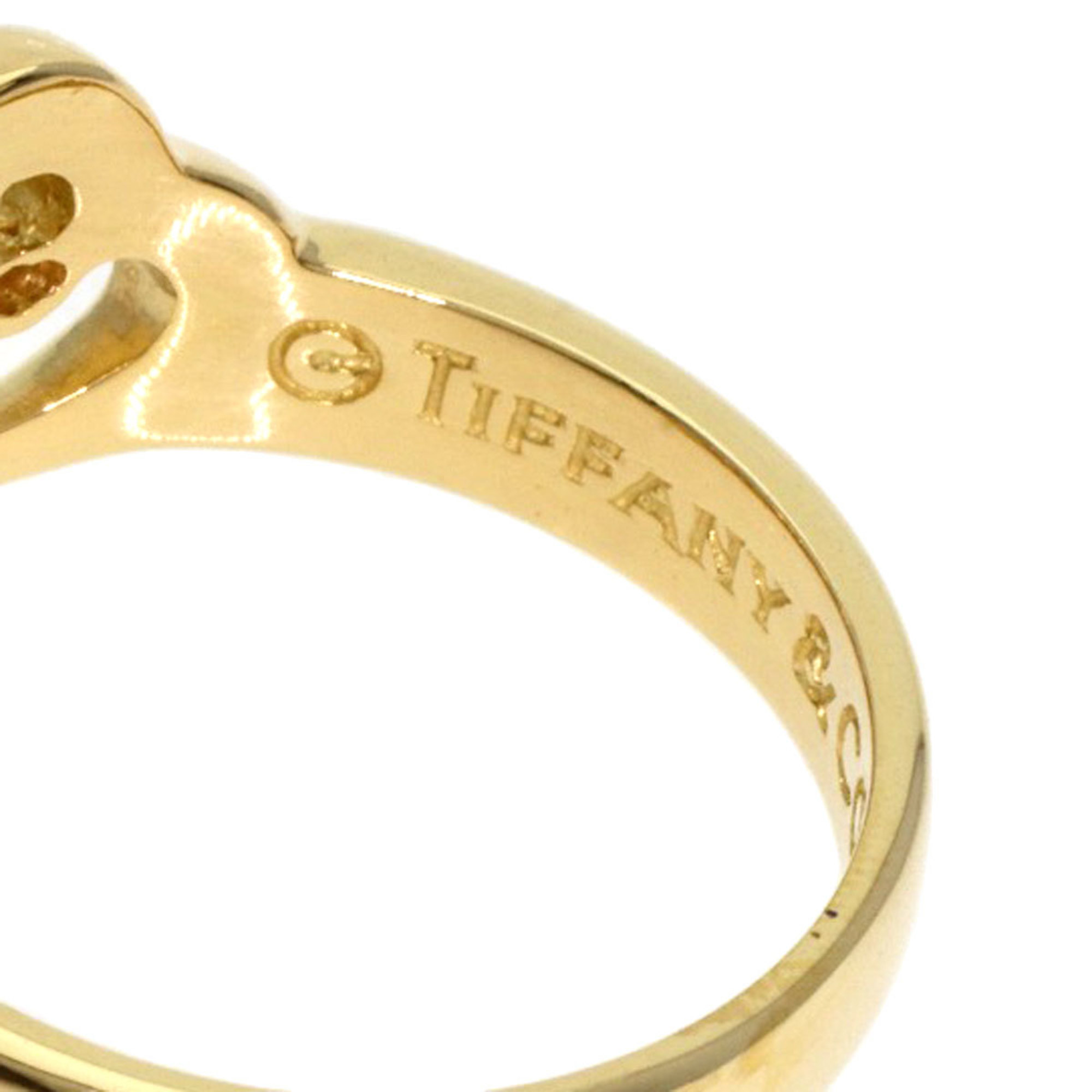 Tiffany Triple Heart 3P Diamond Ring, 18K Yellow Gold, Women's, TIFFANY&Co.