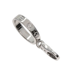 Cartier Love Charm Pendant Top K18 White Gold Women's CARTIER