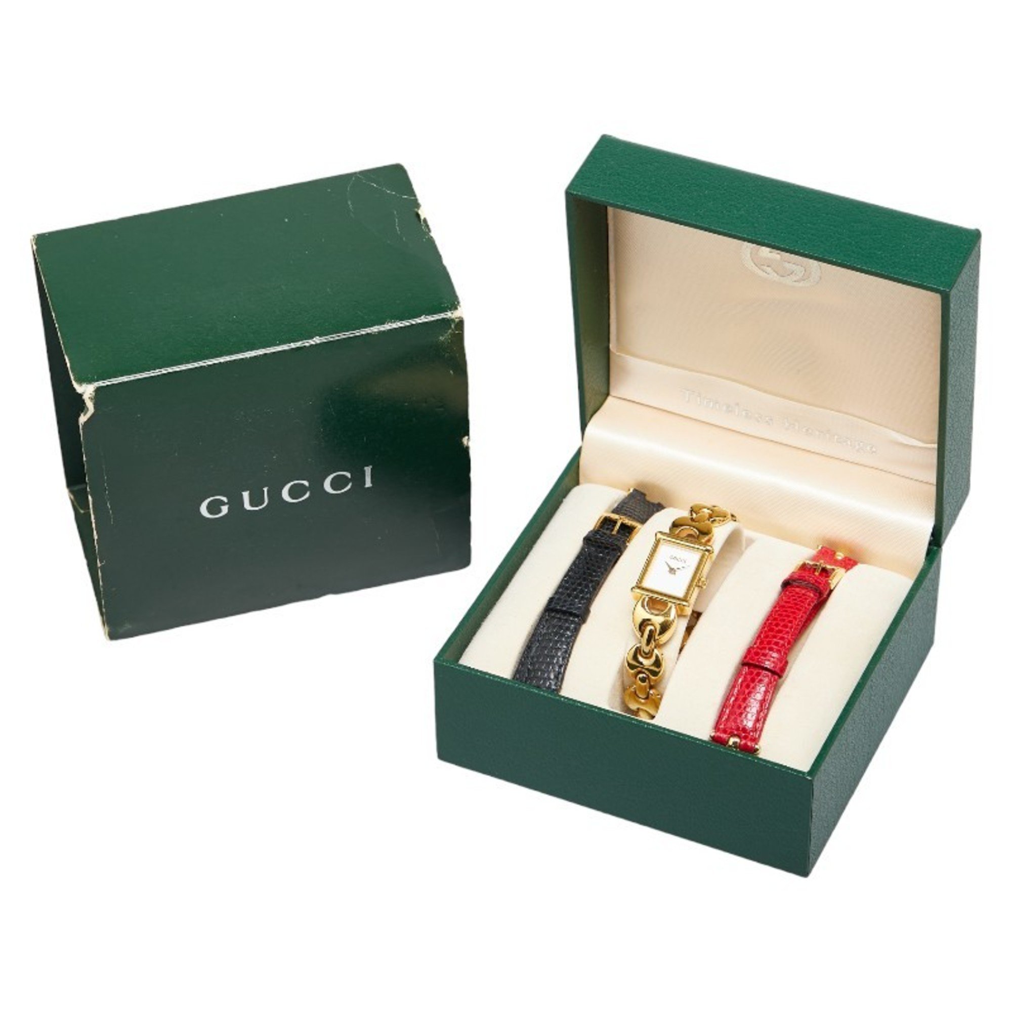 Gucci Change Band Watch, 3 colors available, 1800L Quartz, White Dial, Stainless Steel, Women's, GUCCI