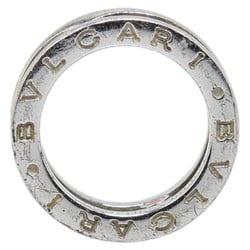 BVLGARI B.zero1 Save the Children 1 Band Ring #46 Silver Black SV925 Women's