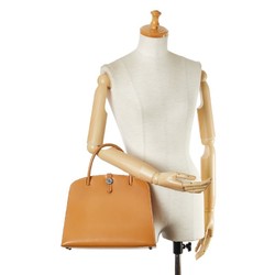 Hermes Darvi MM Handbag Camel Box Calf Women's HERMES