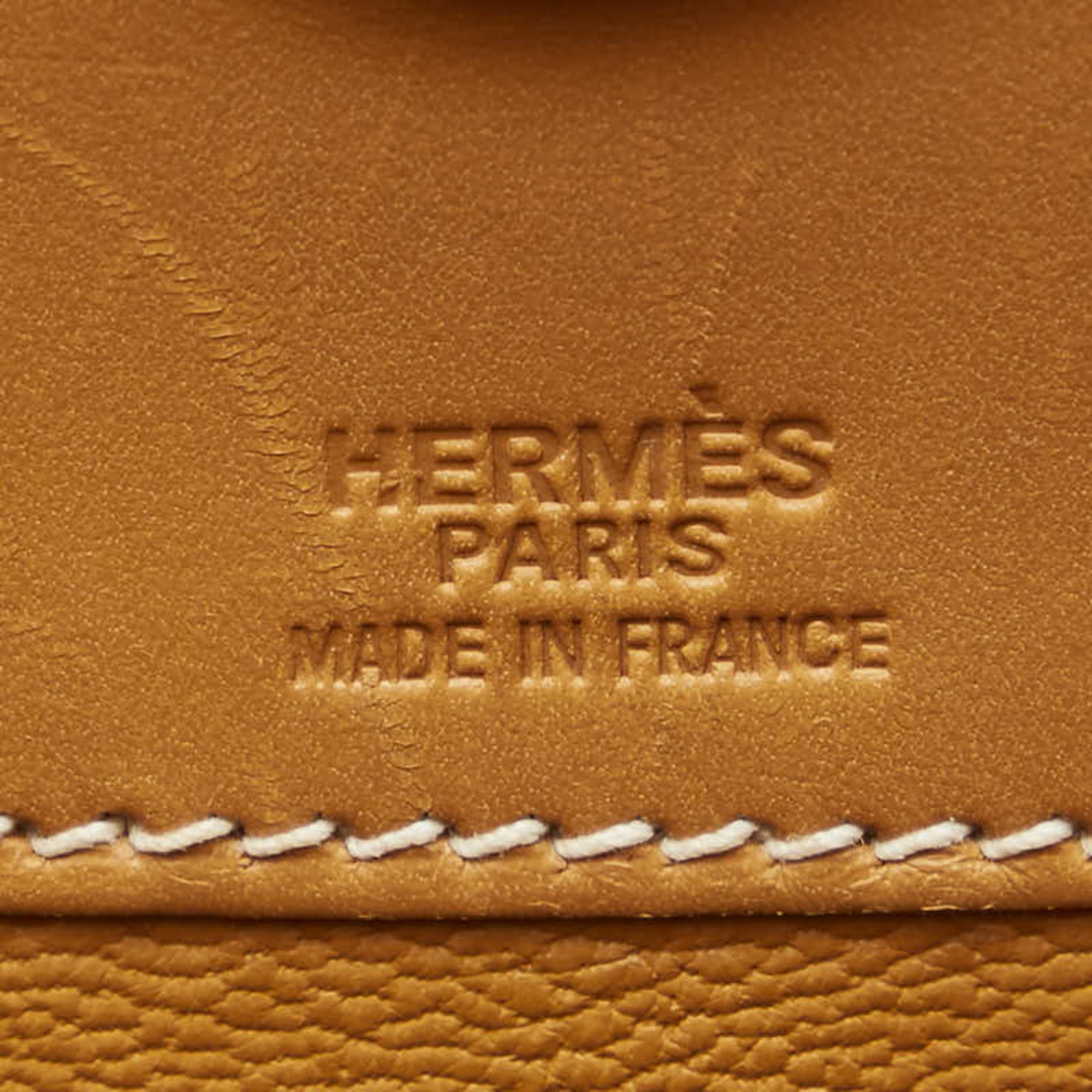 Hermes Darvi MM Handbag Camel Box Calf Women's HERMES