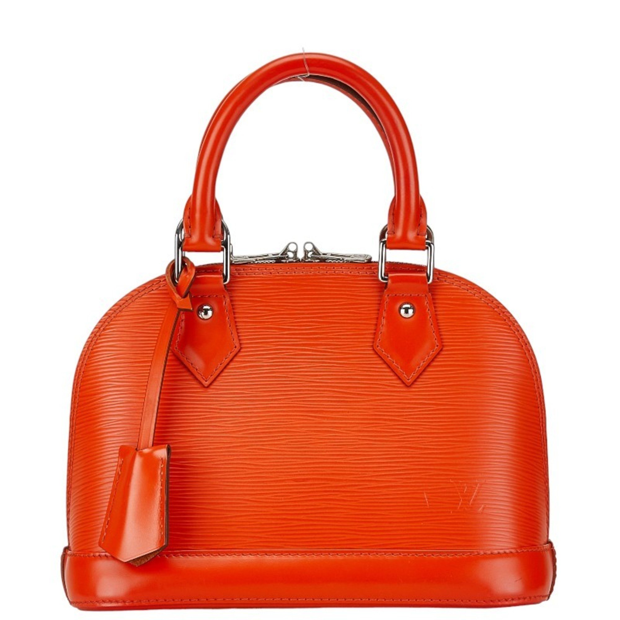 Louis Vuitton Epi Alma BB Handbag Shoulder Bag M41160 Coquelicot Leather Women's LOUIS VUITTON