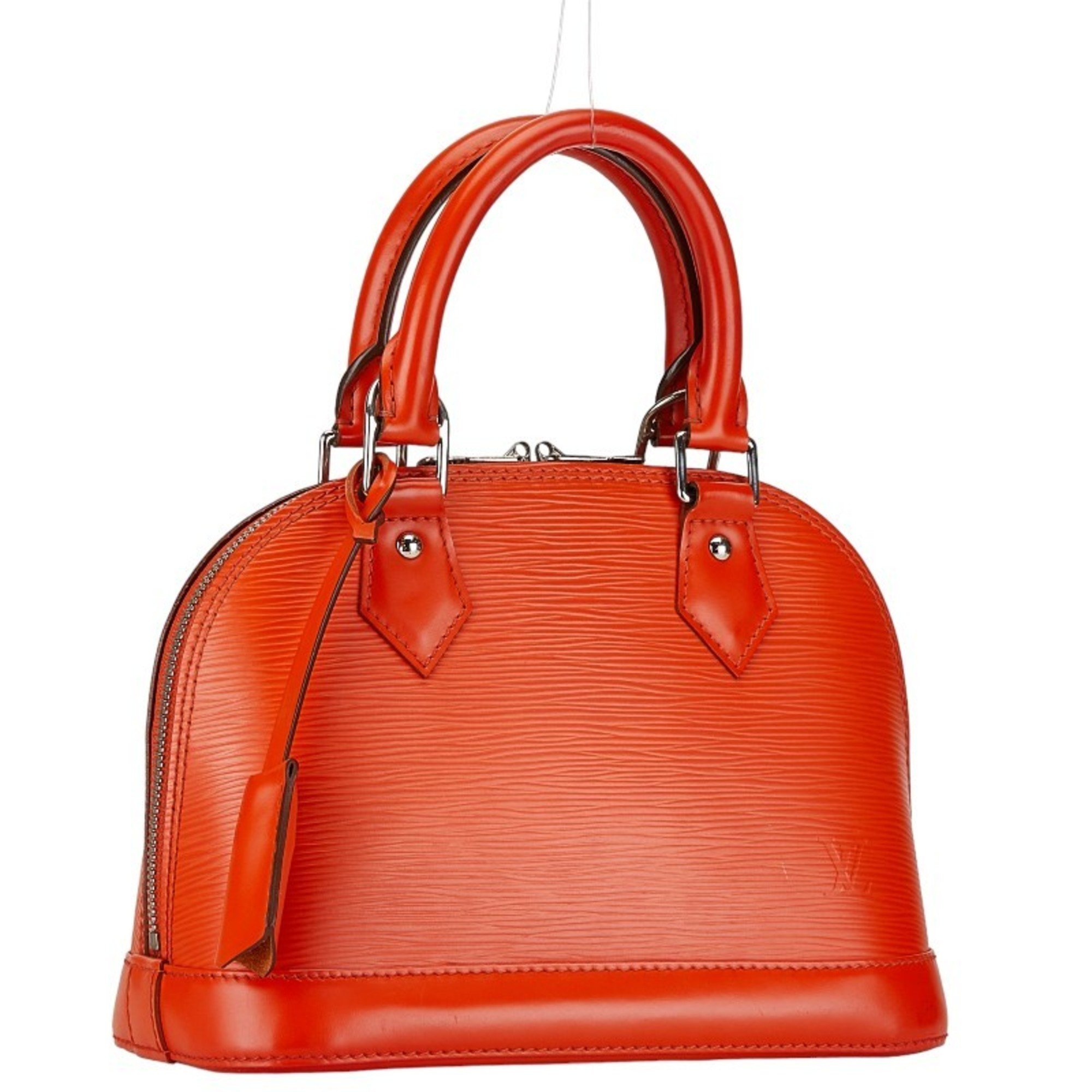 Louis Vuitton Epi Alma BB Handbag Shoulder Bag M41160 Coquelicot Leather Women's LOUIS VUITTON