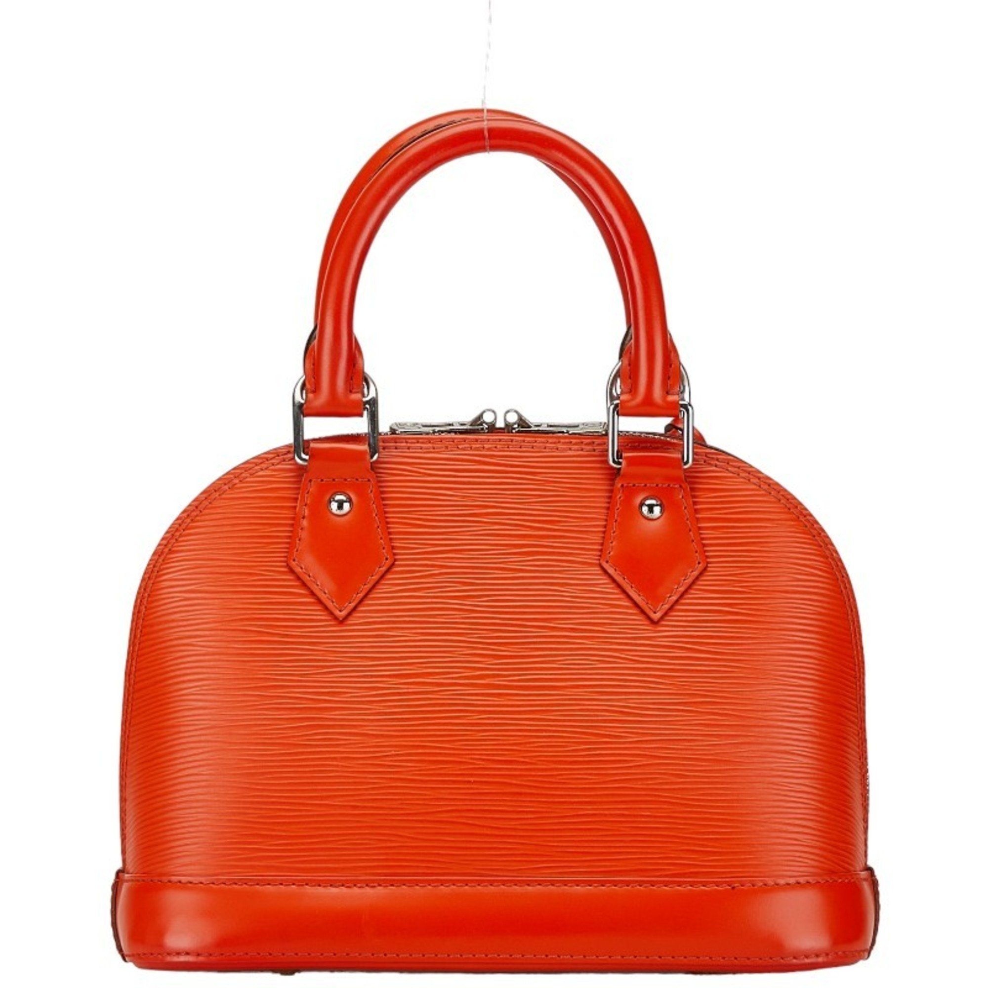 Louis Vuitton Epi Alma BB Handbag Shoulder Bag M41160 Coquelicot Leather Women's LOUIS VUITTON