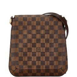 Louis Vuitton Damier Musette Salsa Long Shoulder Bag N51300 Brown PVC Leather Women's LOUIS VUITTON