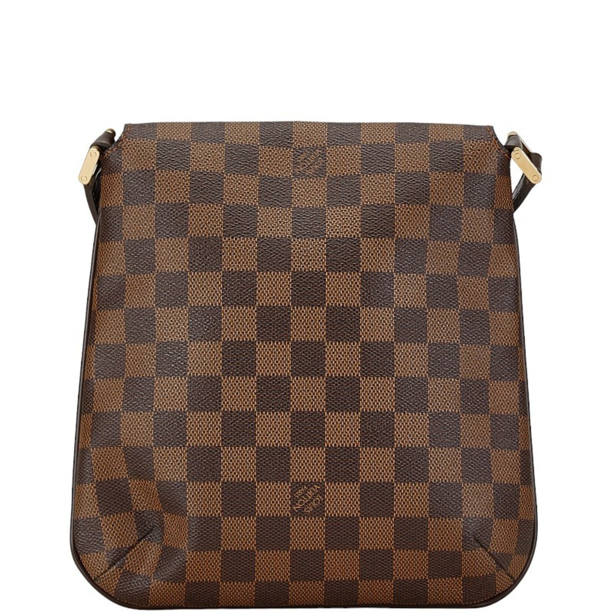 Louis Vuitton Damier Musette Salsa Long Shoulder Bag N51300 Brown PVC Leather Women's LOUIS VUITTON