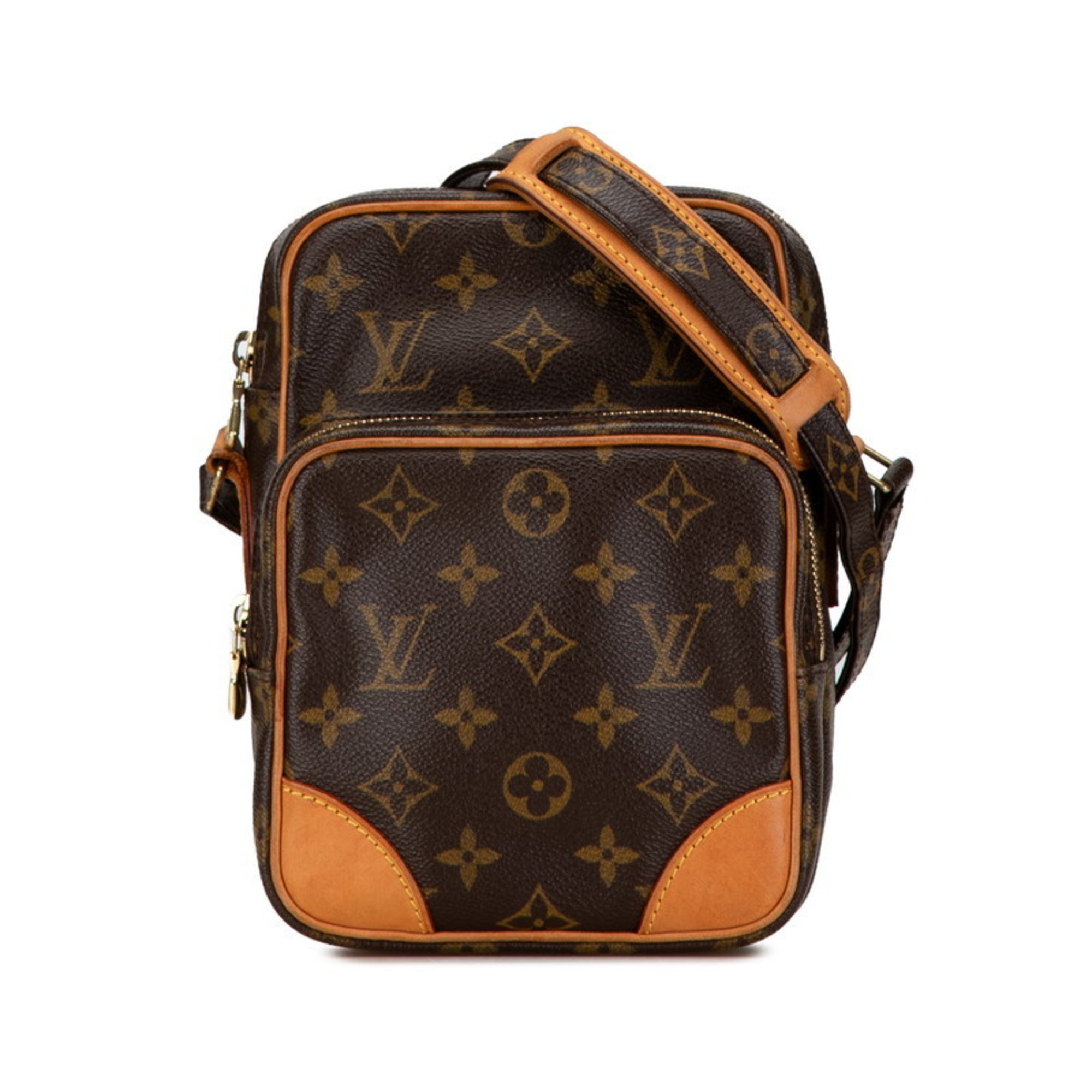 Louis Vuitton Monogram Amazon Shoulder Bag M45236 Brown PVC Leather Women's LOUIS VUITTON