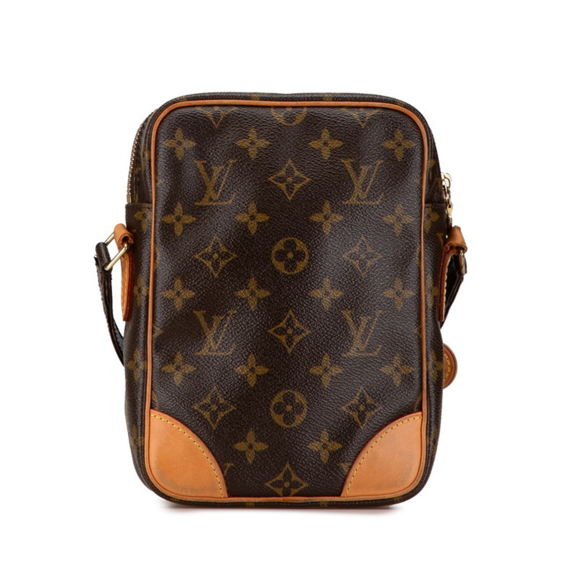 Louis Vuitton Monogram Amazon Shoulder Bag M45236 Brown PVC Leather Women's LOUIS VUITTON