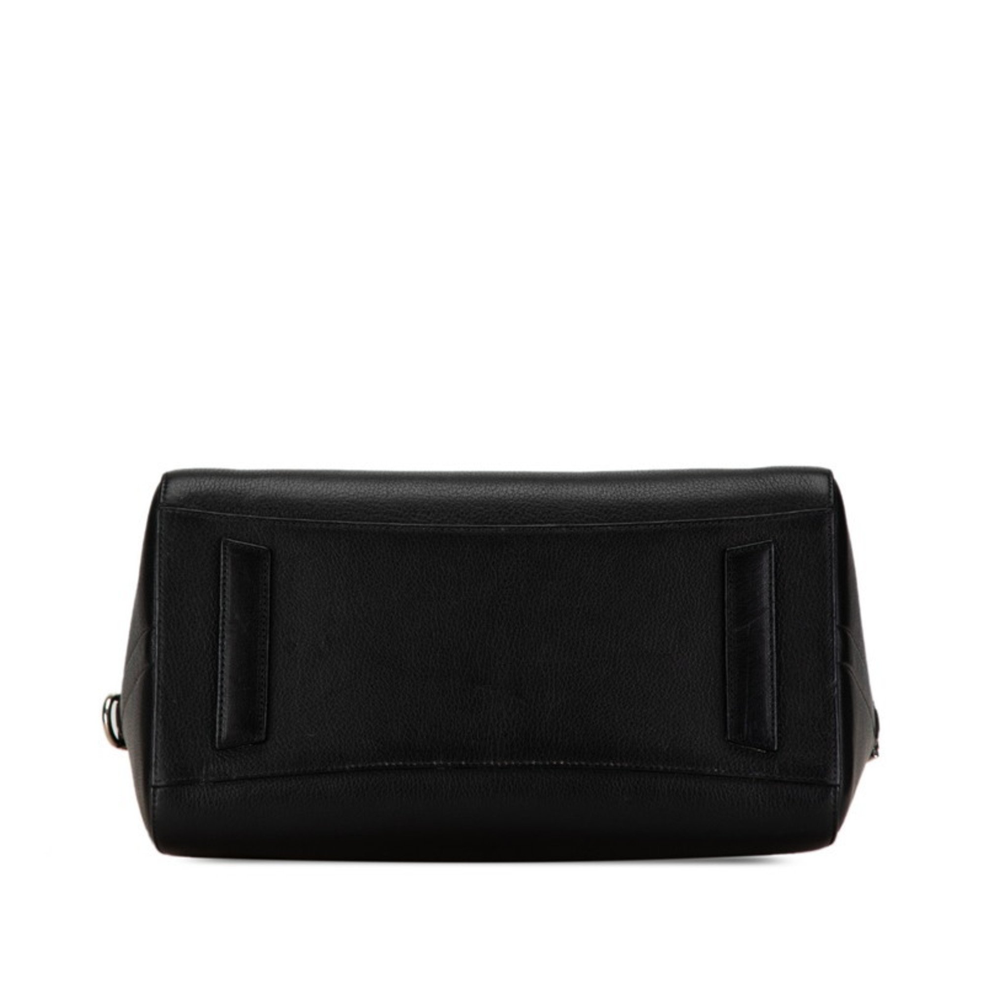 Givenchy Antigona Medium Handbag Shoulder Bag Black Leather Women's