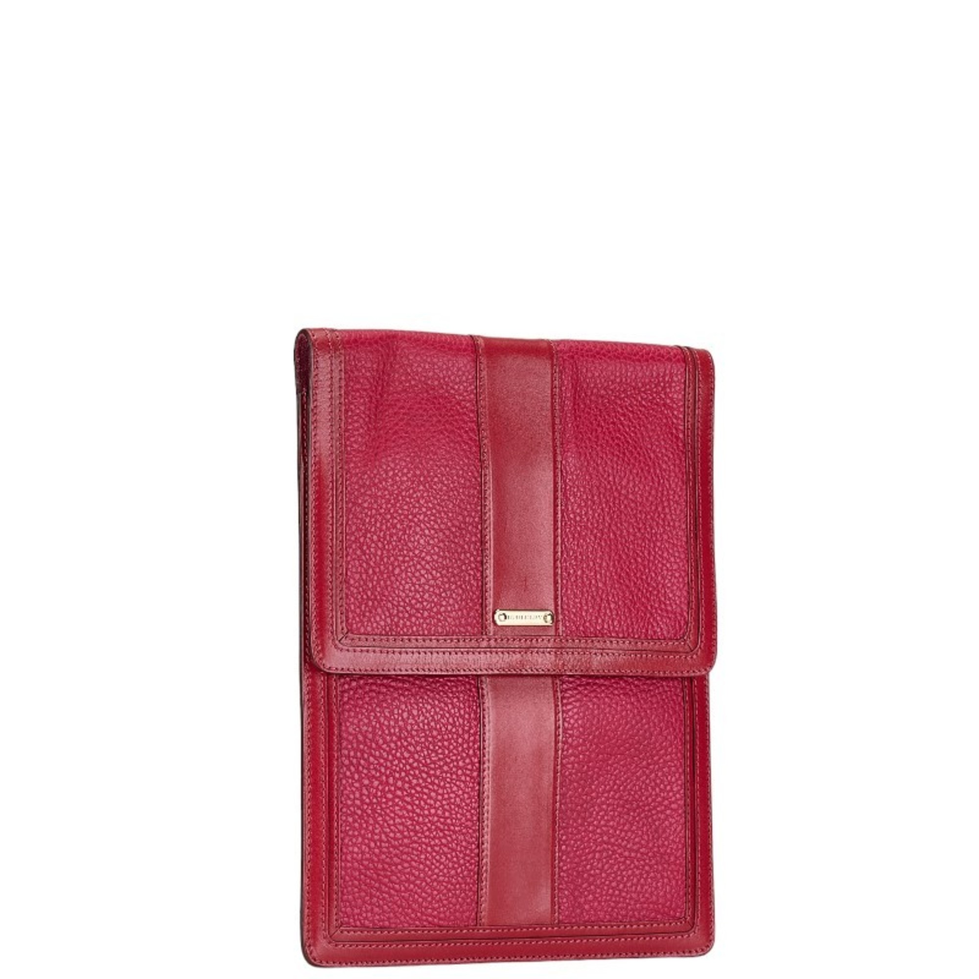 Burberry iPad Case Tablet Pink Leather Women's BURBERRY