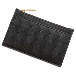 Bottega Veneta Wallet/Coin Case Intrecciato Leather 608784 BOTTEGA VENETA Black