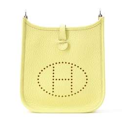 Hermes Evelyn TPM Amazon Limoncello Shoulder Bag Taurillon Clemence B Stamp