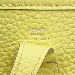 Hermes Evelyn TPM Amazon Limoncello Shoulder Bag Taurillon Clemence B Stamp