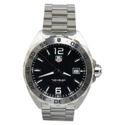 TAG Heuer Formula 1 Watch WAZ1112 Quartz Black Dial Stainless Steel Men's HEUER