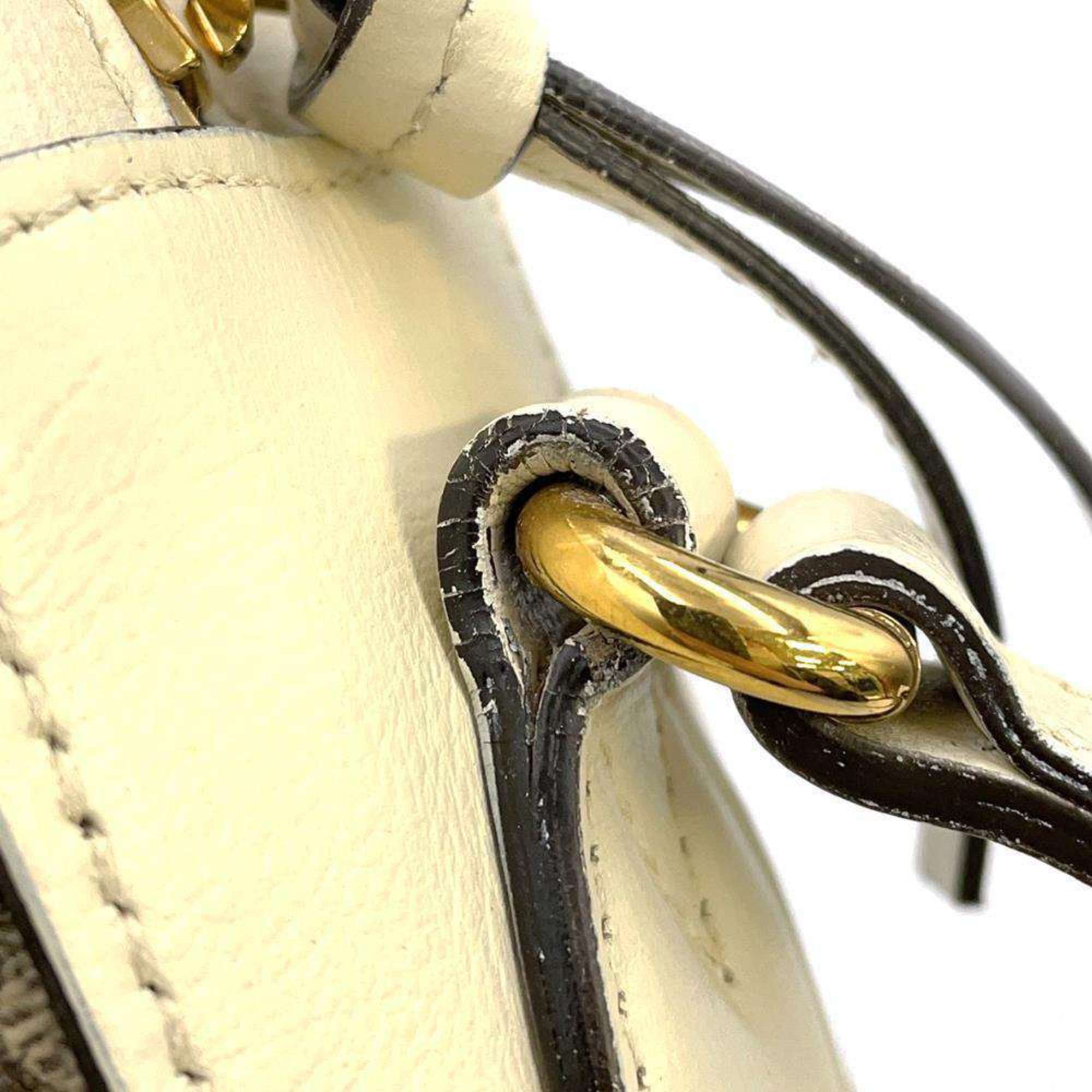 Gucci Shoulder Bag Horsebit 1955 GG Supreme Small 645454 GUCCI White