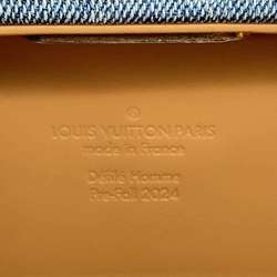 Louis Vuitton Handbag Handle Trunk Damier Denim N40626 LOUIS VUITTON Bag 2way Shoulder