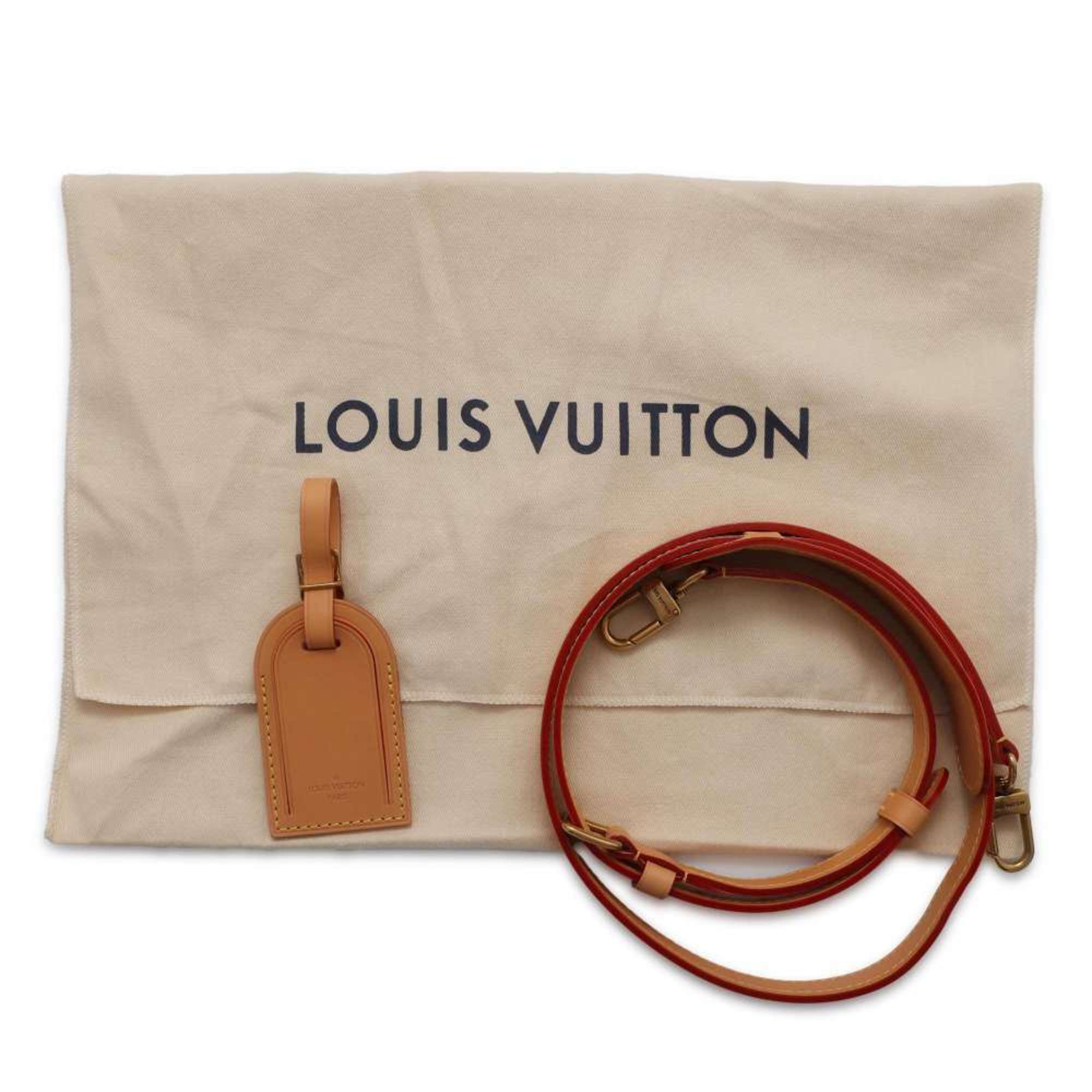 Louis Vuitton Handbag Handle Trunk Damier Denim N40626 LOUIS VUITTON Bag 2way Shoulder