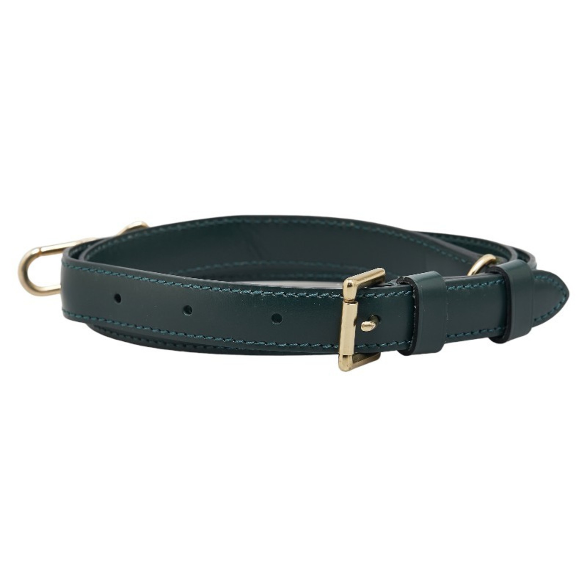 Louis Vuitton Taiga Shoulder Strap Dark Green Leather Men's LOUIS VUITTON