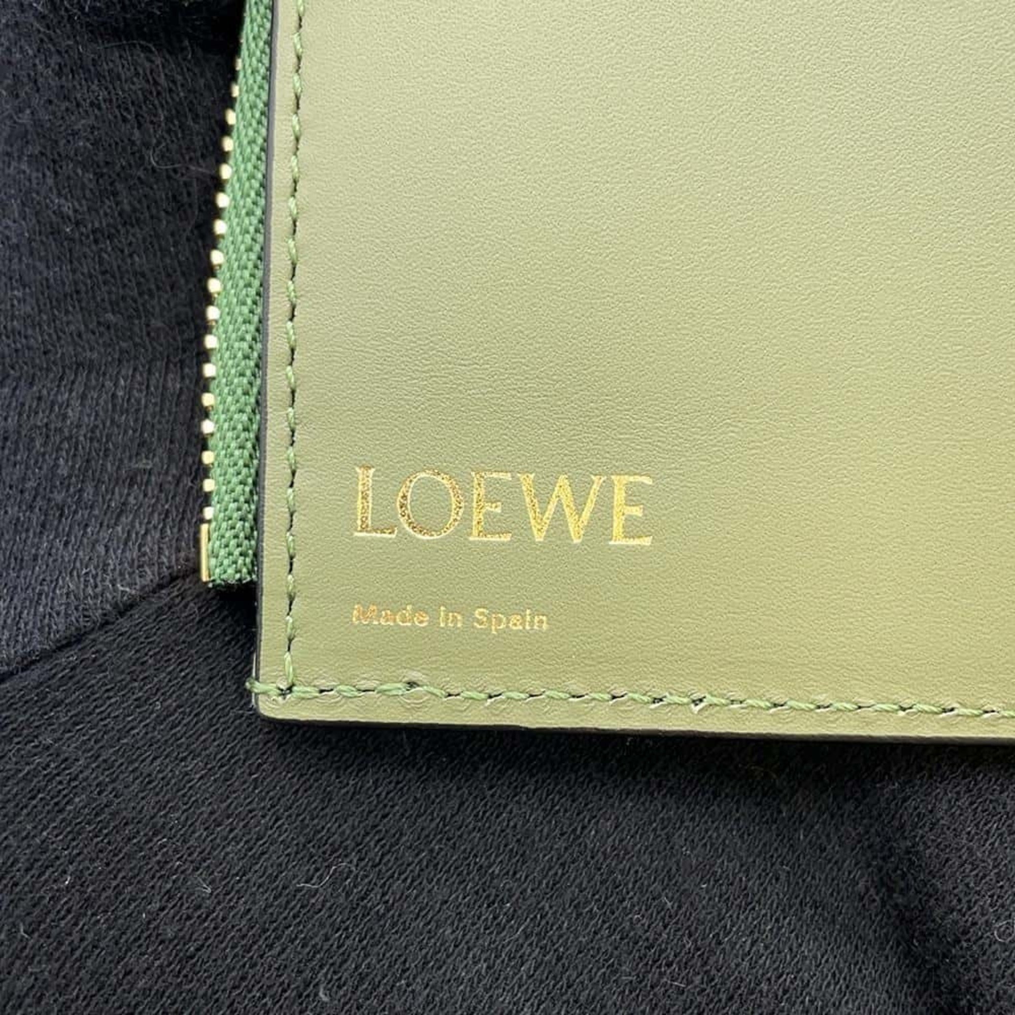 LOEWE Tri-fold Wallet Small Repeat Anagram Vertical C499S97X05