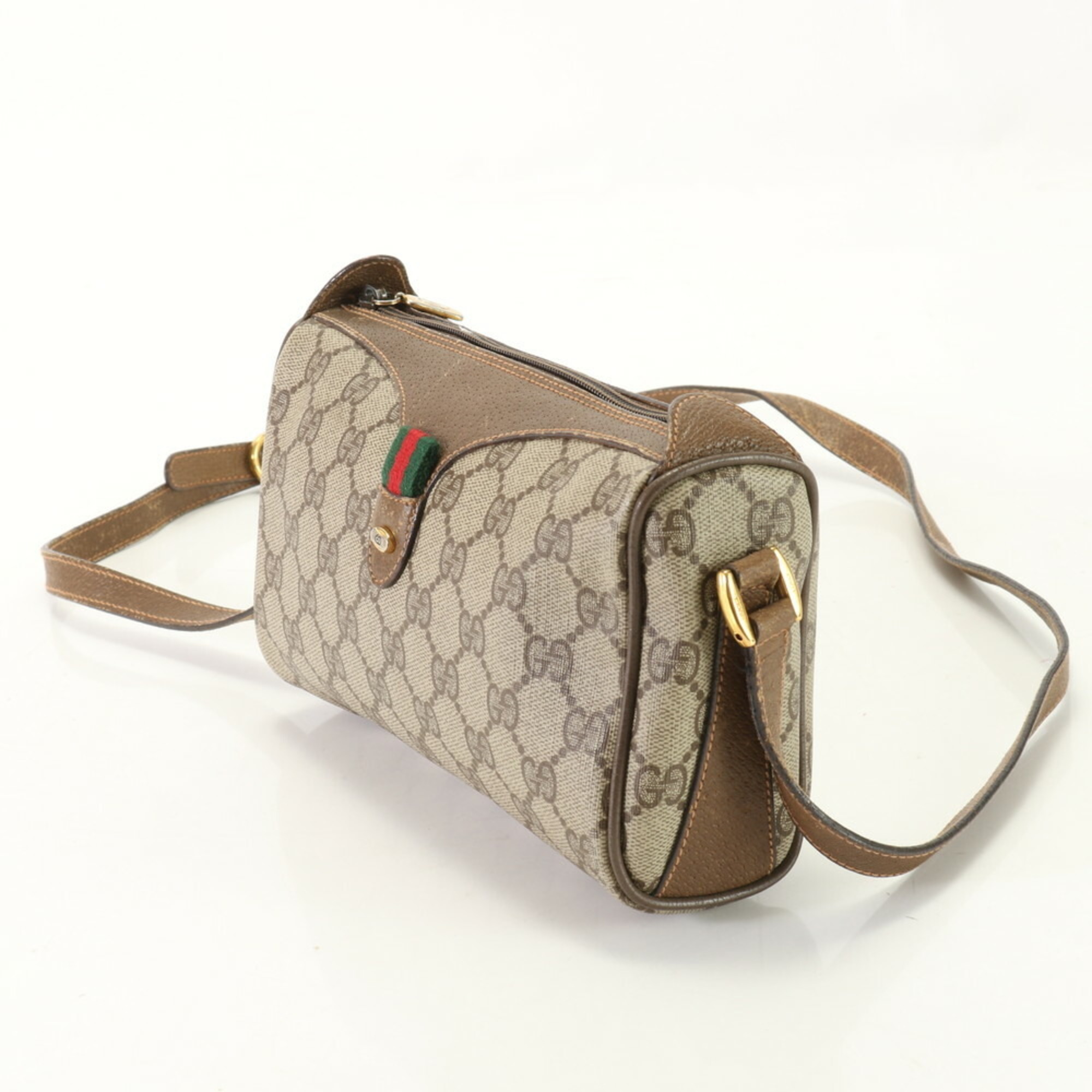 Gucci GG Supreme Sherry Line Shoulder Bag EEY AN5-1