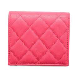 Chanel Bi-fold Wallet Coco Mark Caviar Skin AP3828 CHANEL